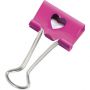 Klipy Rapesco Serca różowe, 20szt x 19mm - 2